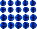 20pcs Honeycomb Flower Balls Party Honeycomb Balls Decoration Paper Flower by ZGjoy