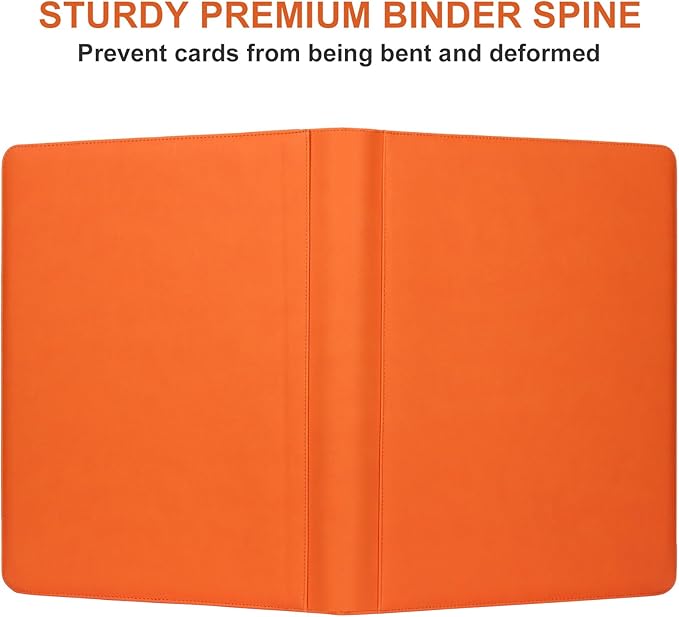 1000+ Pockets Trading Card binder, GEAoffice PU Cover Card Collection Binder - Image 6