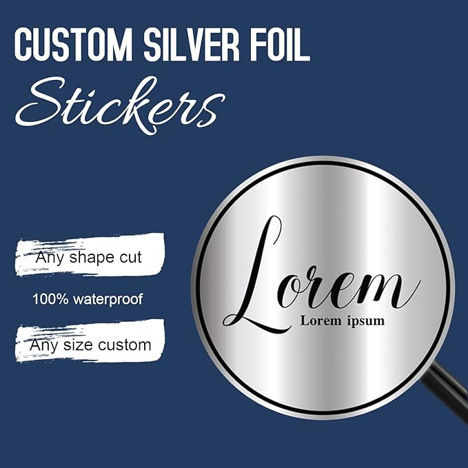 Custom Logo Stickers for Business, Personalised Logo Labels - Image 3