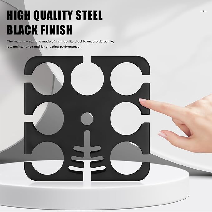 Multi Microphone Holder, Wired and Wireless Mic Holder - Image 5