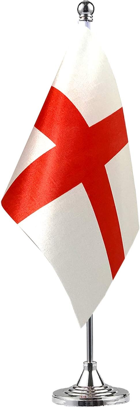 GentleGirl.USA England Table Flags, Stick Small Mini England people Flag Office by GentleGirl