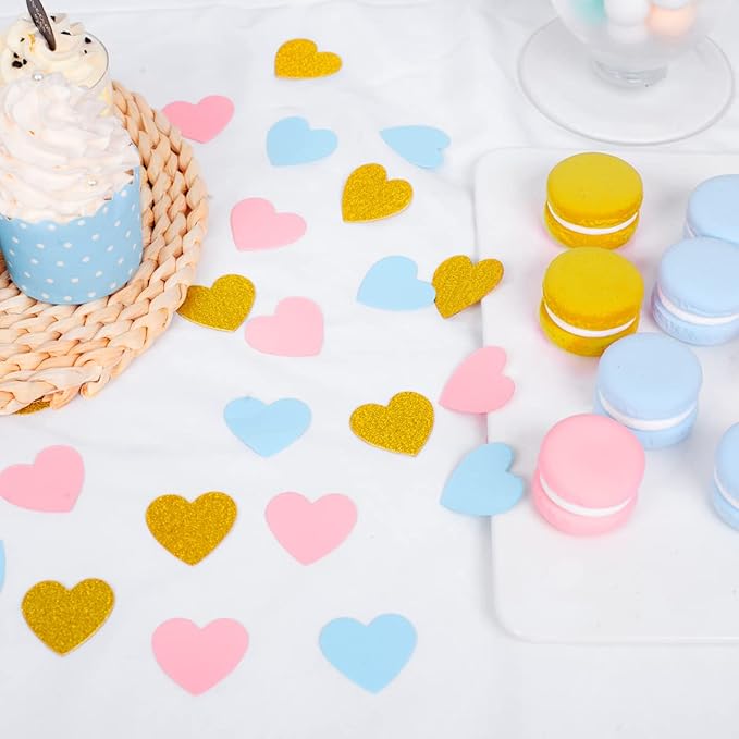 Blue Gold Pink Party-Decorations Gender-Reveal - Image 4