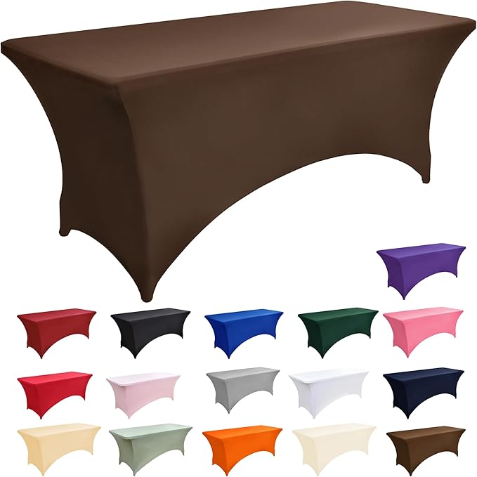 6-Pack 6ft Spandex Table Covers - Image 3