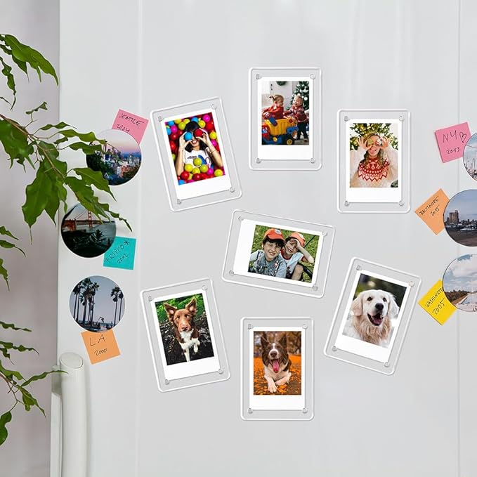4x6 Acrylic Magnetic Picture Frames Refrigerator, 6 Pack - Image 6