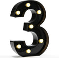 Pooqla Decorative Led Light Up Number Letters by Pooqla