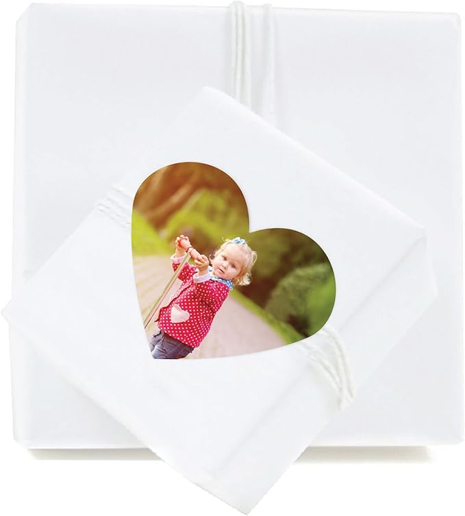 Andaz Press Bulk Photo Personalized Gift and Party Favors Collection, Heart - Image 2
