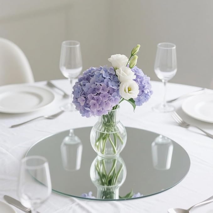 11Pack Round Mirror Centerpieces - Image 6