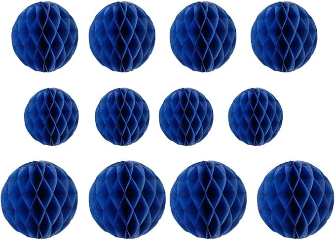 12pcs Party Honeycomb Balls Decorations by Yangeey