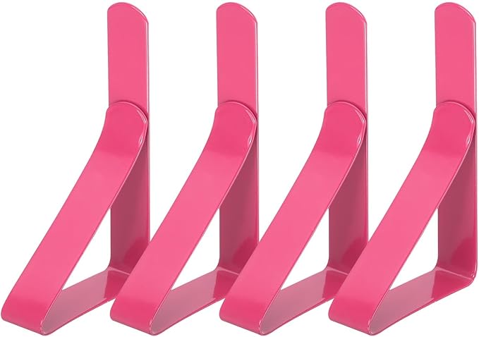 uxcell 4 Pack Tablecloth Clips, Stainless Steel Table Cloth Cover Clamps by uxcell