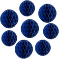 8pc Honeycomb Balls Party Decorations 8'' 10'' Tissue Paper Pom Poms Flower by Yangeey