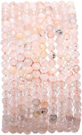 Faceted Natural Sunstone Stone Round Loose Semi Gemstone Beads by Beadia