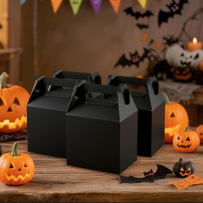 XAGLVV 12 Pack Black Party Favor Boxes - Image 7