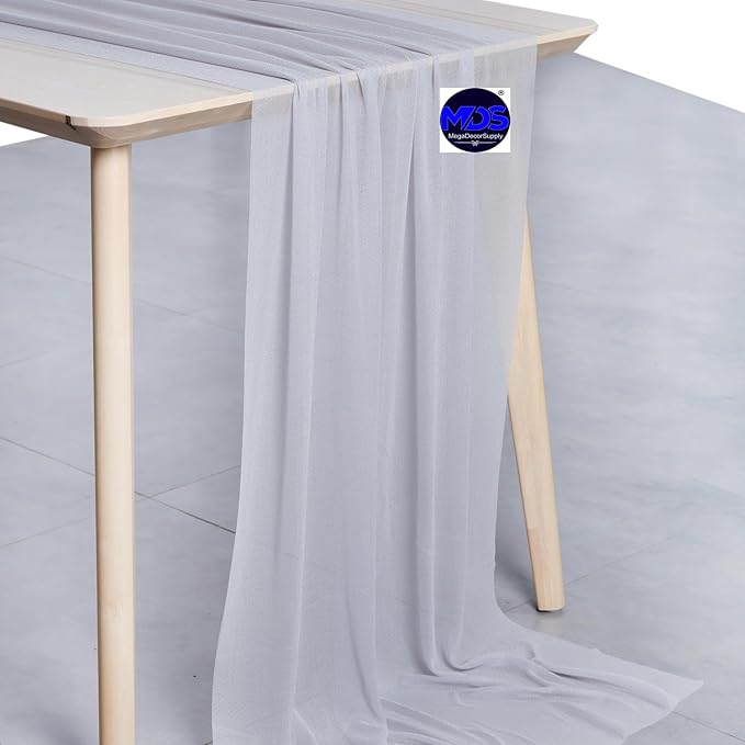MDS Halloween Chiffon Table Runner - Image 2