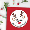 36pcs Personalized Christmas Stickers Gift Wrap Labels-Available in 12 by Wtuye