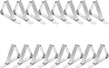 TriPole Tablecloth Clips 16Pack Stainless Steel Table Cover Clamps Skirt Clips by TriPole