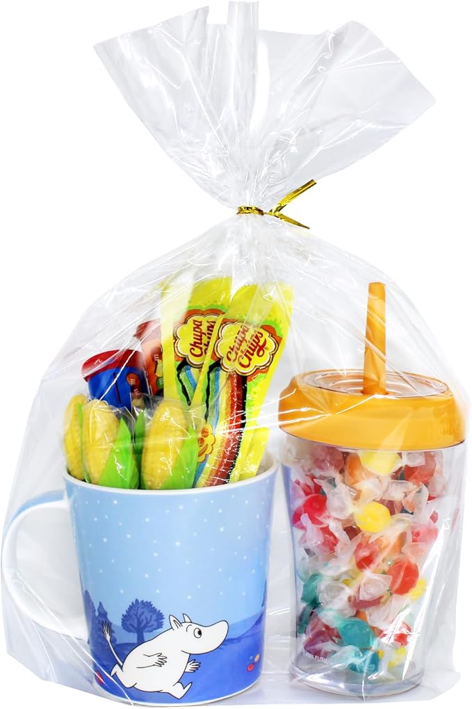 PigPotParty 10"x 14", Cellophane Mug Treat Goodie Bags - Image 9