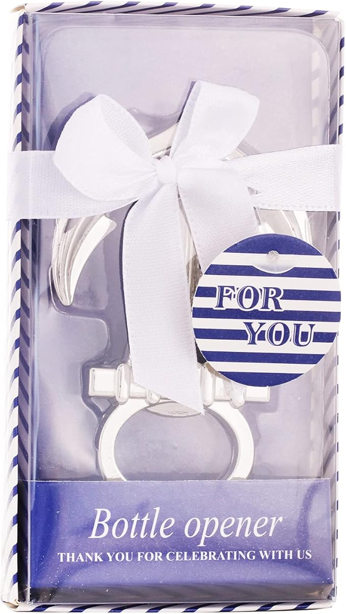 24 PCS Nautical Themed Anchor Party Favors Beer Bottle Opener Party Souvenirs - Image 2
