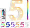 Pooqla Colorful Lighted Numbers by Pooqla