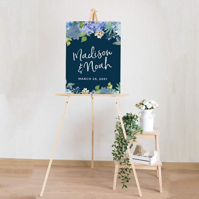 Andaz Press Personalized Extra Large Wedding Easel Board Party Sign, 12x18-inch - Image 3