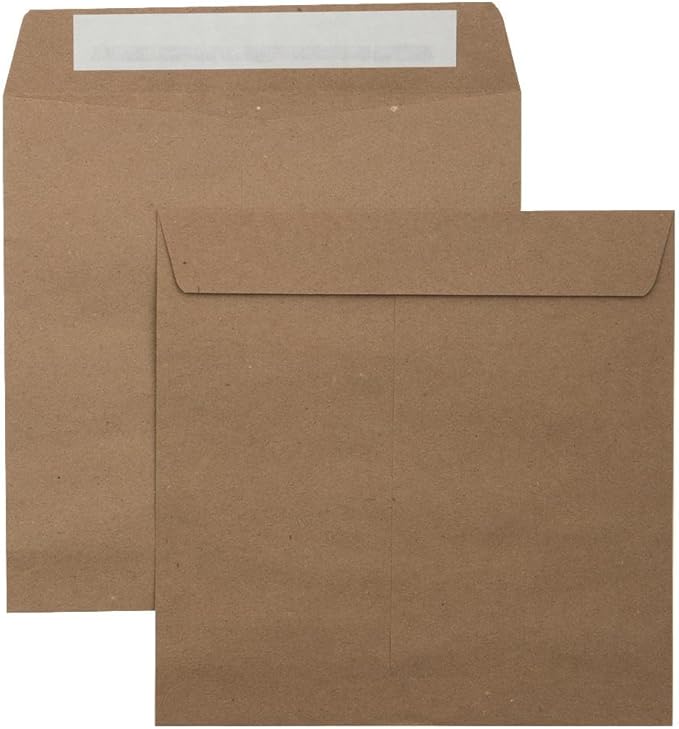 LUXPaper Square Invitation Envelopes | Peel & Press | 8 1/2" x 8 1/2" | Grocery - Image 6