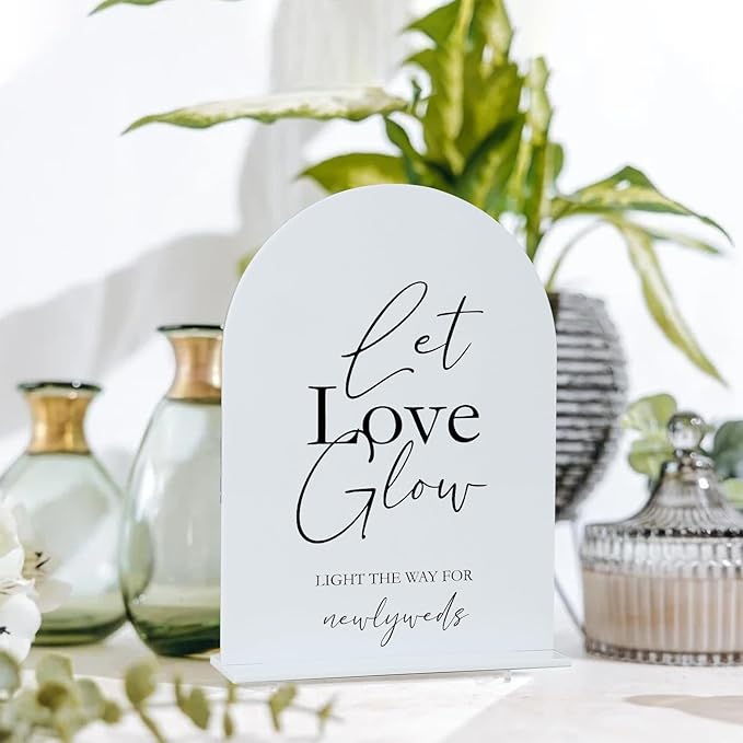 Acrylic Let Love Glow Sign - Image 5