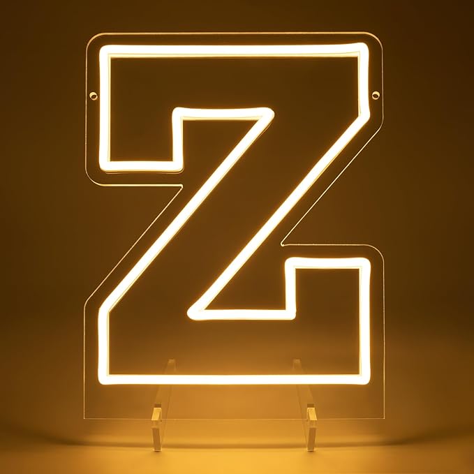 Light Up Letters Z, Led Marquee Letter Lights Neon Sign, 13.9" Height - Image 5