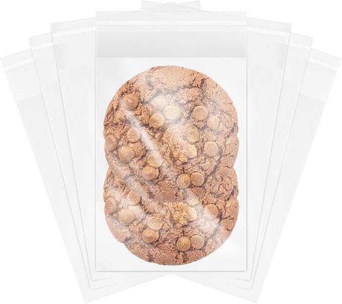 MoloTAR || 200 Pcs 5''x 7'' Clear Resealable Cello/Cellophane Good by MoloTAR