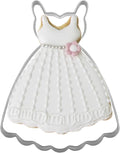 Large Size Dress Shaped Cookie Cutter, Stainless Steel Suspenders Princess by ComaisDaily