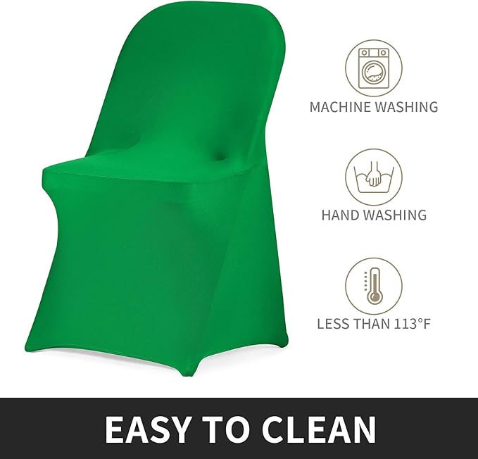 Peomeise Stretch Spandex Folding Chair Cover - Image 4