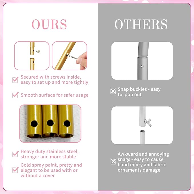 2pcs Arch Backdrop Stand - Image 4