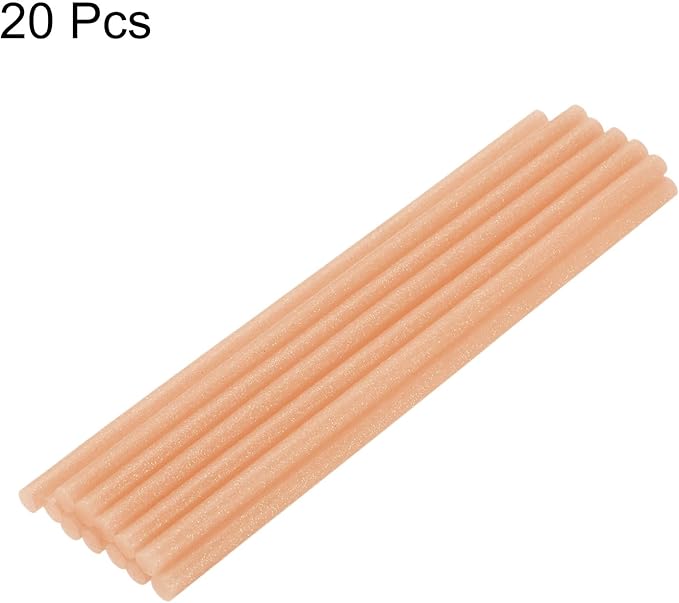uxcell 20pcs Hot Glue Sticks for Glue Gun 7mm/0.27-inch x 4-inch Mini Hot Melt - Image 3