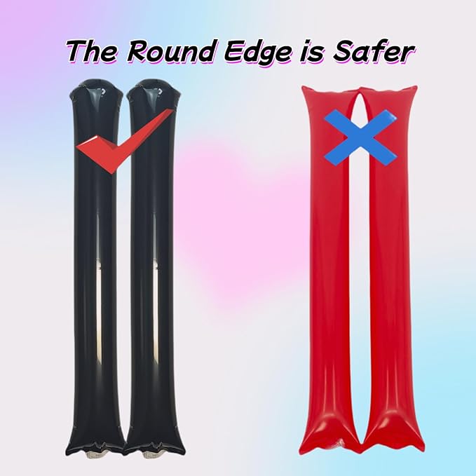 40pcs Round headTeam Spirit Boom Sticks Thunder Sticks Cheering Sticks Team - Image 3