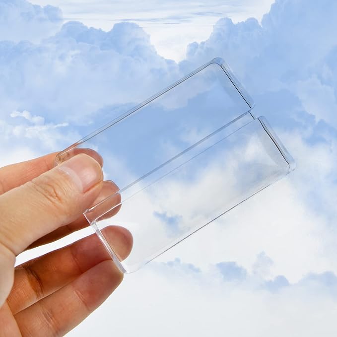 3" Acrylic Sign Holders, Table Numbers Display Stands, - Image 7