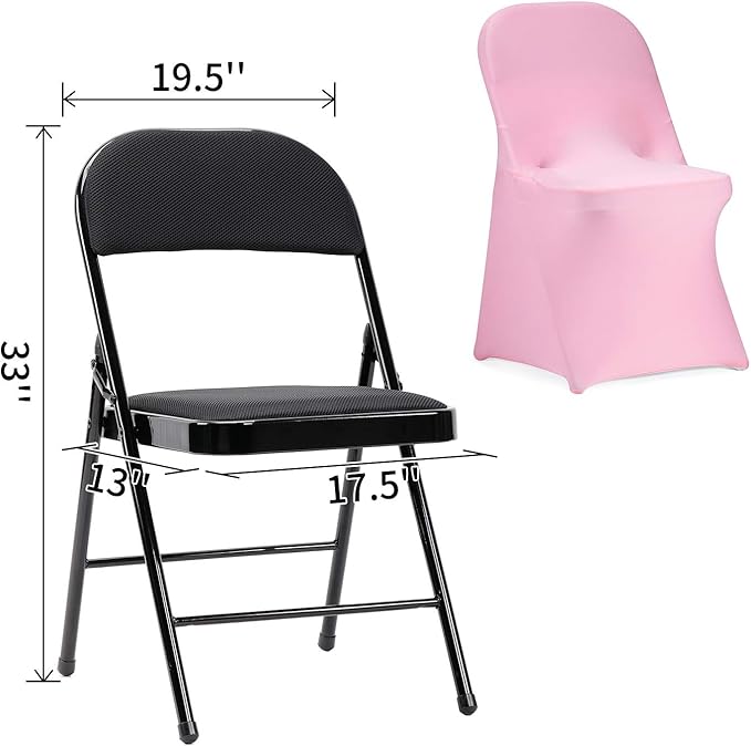 Peomeise Stretch Spandex Folding Chair Cover - Image 5