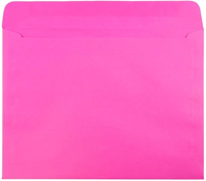 JAM PAPER 9 x 12 Booklet Colored Envelopes - Image 2