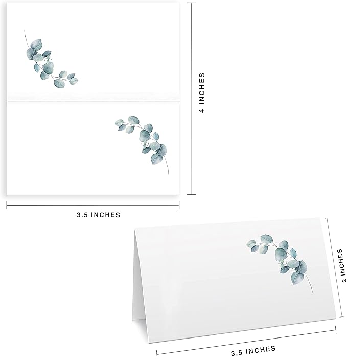 CLEVER SIGNS Place Cards for Wedding or Party, Seating Place Cards for Tables - Image 6