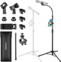 CAHAYA Dual-use Tripod Microphone Stand by CAHAYA