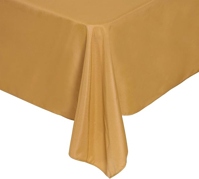 Rectangle Tablecloth 60x102 inch Washable Polyester Fabric Table Cloth - Image 5