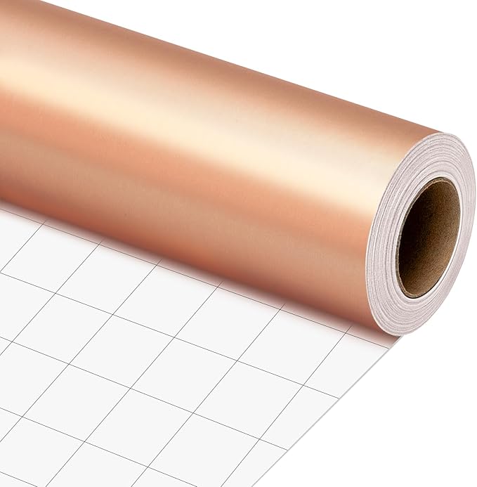 Garbendy Gift Wrapping Paper Roll-Solid Color Pearly-Lustre Paper, Valentine's by Garbendy