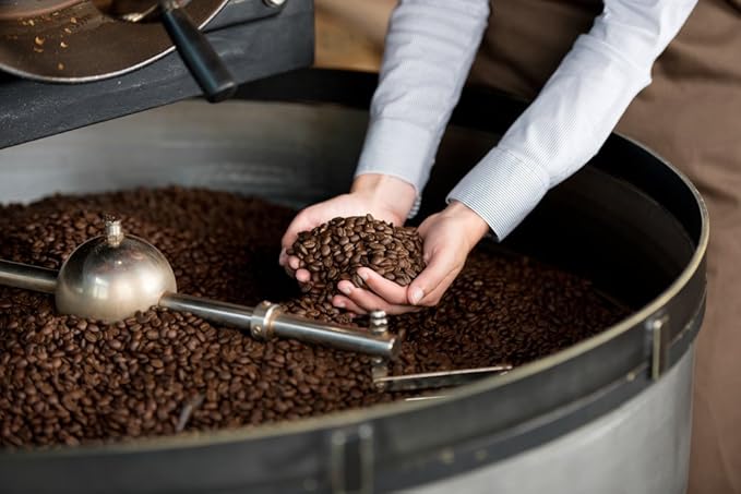 Sampler Variety Pack, Low Acid Organic Coffee Beans in Linen Gift Bag: Whole - Image 5