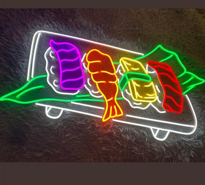 Japanese Sushi Neon Sign, Japanese Sushi Led Sign, Custom Neon Sign, Japanese - Image 2