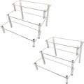 AZEAM 2 Packs Acrylic Display Risers by AZEAM