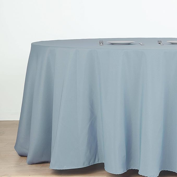 Efavormart Round Tablecloth, 132 Inch Stain & Wrinkle Resistant Washable Table - Image 8