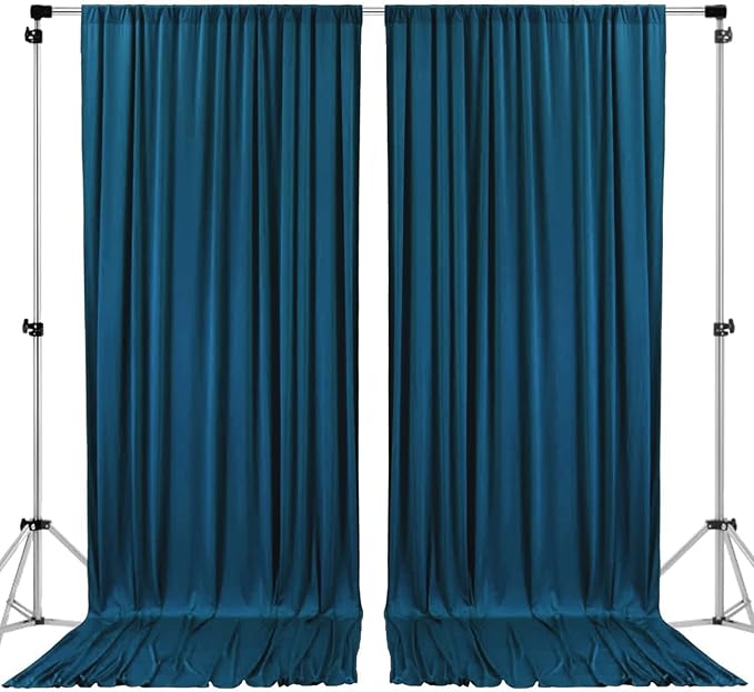 AK TRADING CO. 10 feet x 8 feet IFR Polyester Backdrop Drapes Curtains Panels by Fabrics%7CEventDecor%7CCrafts%7CUpholsteryFoam