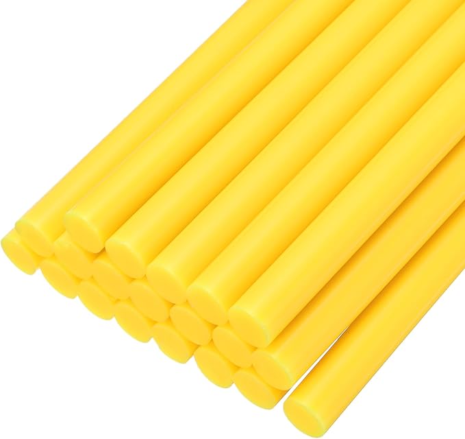 uxcell 20pcs Hot Glue Sticks for Glue Gun 11mm/0.43-inch x 8-inch Mini Hot Melt by uxcell