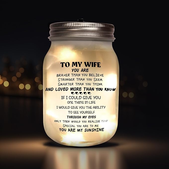CNVOILA Valentines Day Gifts for Her, For Wife From Husband, Frosted Valentine by CNVOILA
