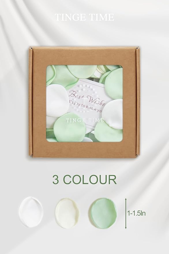 TINGE TIME 400pcs Silk Flower Petals - Image 2