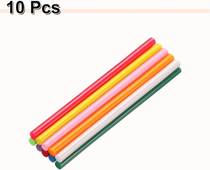 HARFINGTON 10pcs Hot Glue Sticks 0.28" Dia x 5.91" Long EVA Mini Hot Melt - Image 3