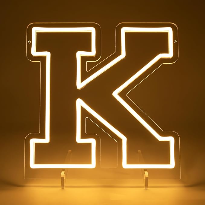 Light Up Letters K, Led Marquee Letter Lights Neon Sign, Battery/USB Powered - Image 5