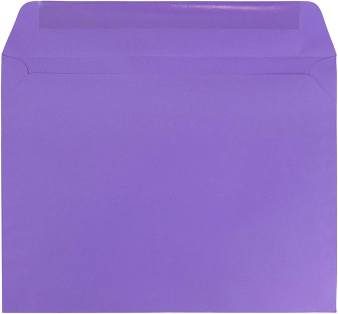 JAM PAPER 9 x 12 Booklet Colored Envelopes - Image 2